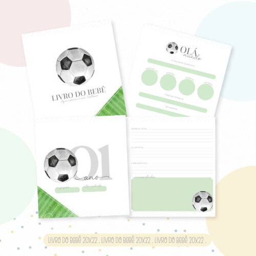 Kit Maternidade Completo Personalizado - Futebol