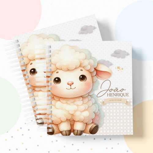 Kit Maternidade Completo Personalizado - Ovelha