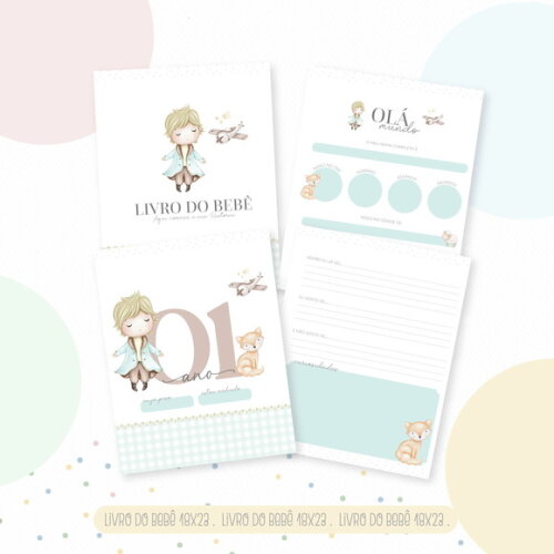 Kit Maternidade Completo Personalizado - Pequeno Príncipe