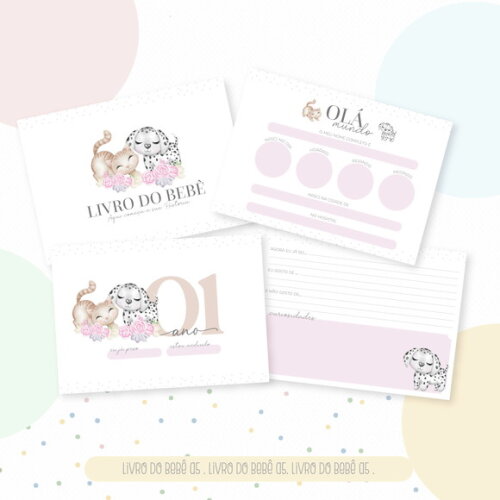 Kit Maternidade Completo Personalizado - Pet Menina