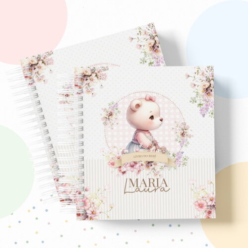 Kit Maternidade Completo Personalizado - Ursinha
