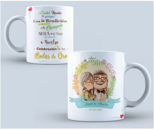Kit para Sublimação de Canecas - Casamento e Noivado