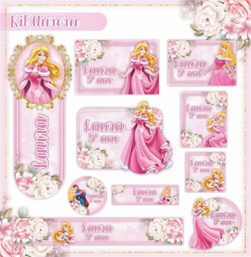 Kit Volta às Aulas Completo - Aurora