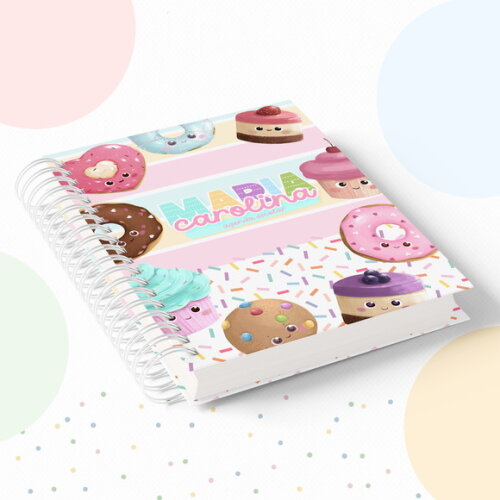 Kit Volta às Aulas Completo com Etiquetas - Candy