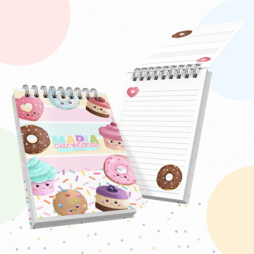 Kit Volta às Aulas Completo com Etiquetas - Candy