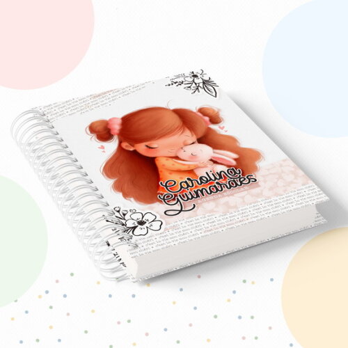 Kit Volta às Aulas Completo com Etiquetas - Menina e Coelho