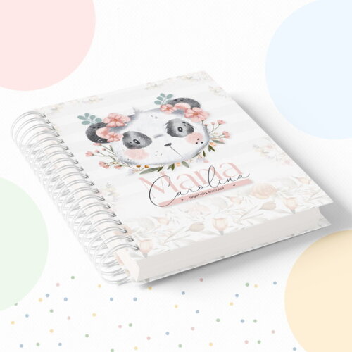 Kit Volta às Aulas Completo com Etiquetas - Panda