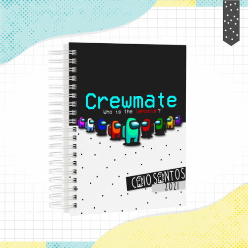 Kit Volta às Aulas Completo PERSONALIZADO - Among Us 01