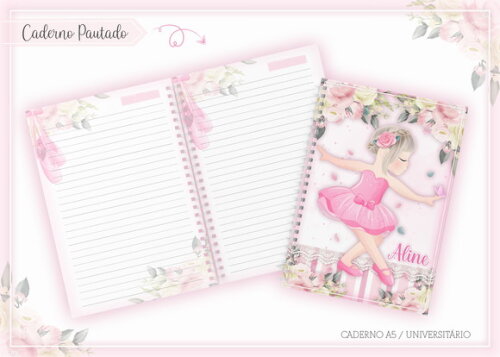 Kit Volta às Aulas Completo PERSONALIZADO - Bailarina