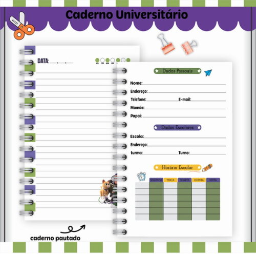 Kit Volta às Aulas Completo Personalizado - Buzz Ligth Year