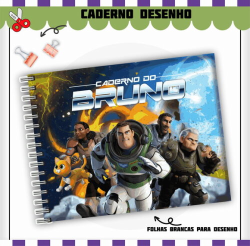 Kit Volta às Aulas Completo Personalizado - Buzz Ligth Year