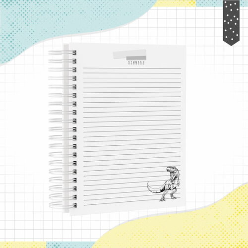 Kit Volta às Aulas Completo PERSONALIZADO - Dinossauros 01