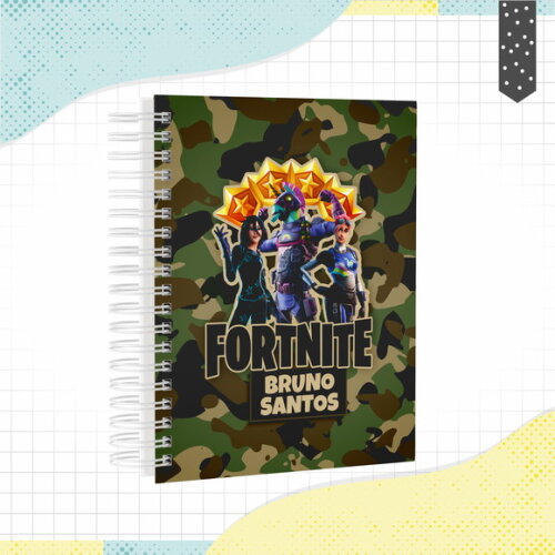 Kit Volta às Aulas Completo PERSONALIZADO - Fortnite 01