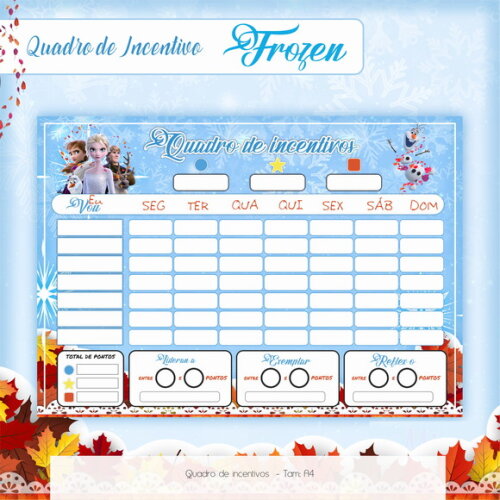 Kit Volta às Aulas Completo PERSONALIZADO - Frozen 2