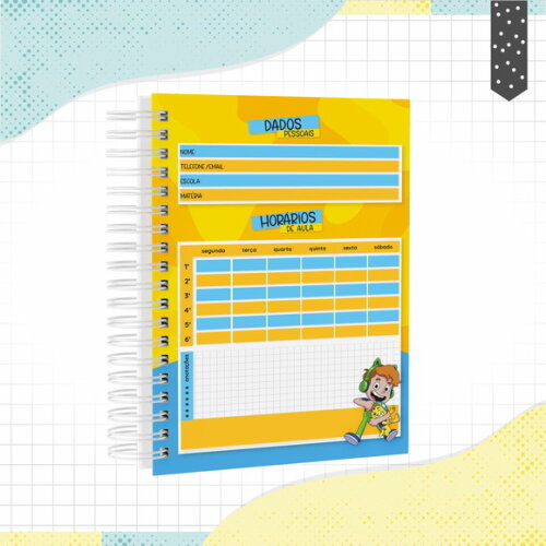 Kit Volta às Aulas Completo PERSONALIZADO - Gato Galático