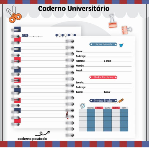 Kit Volta às Aulas Completo Personalizado - Homem de Ferro