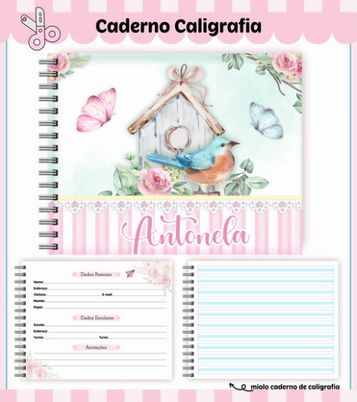 Kit Volta às Aulas Completo Personalizado - Jardim