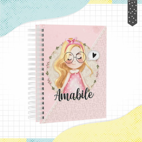 Kit Volta às Aulas Completo PERSONALIZADO - Menina Loira