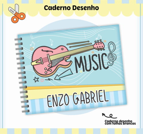 Kit Volta às Aulas Completo Personalizado - Música