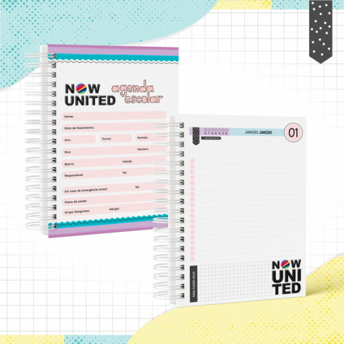 Kit Volta às Aulas Completo PERSONALIZADO - Now United 02