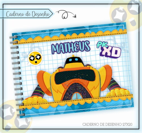 Kit Volta às Aulas Completo PERSONALIZADO - PK XD Menino
