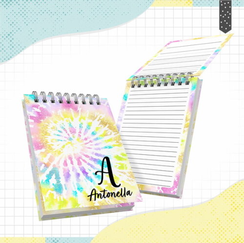 Kit Volta às Aulas Completo PERSONALIZADO - Tie Dye 01