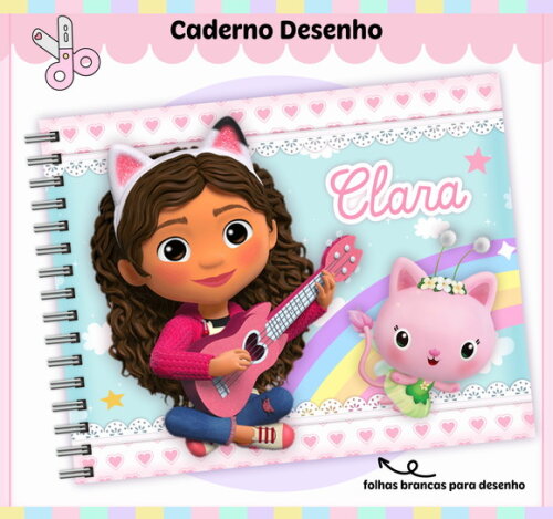 Kit Volta às Aulas Completo Personalizado-a Casa Magica Gaby