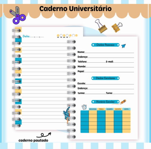 Kit Volta às Aulas Completo Personalizado-galinha Pintadinha
