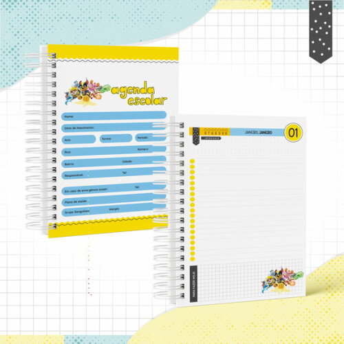 Kit Volta às Aulas PERSONALIZADO - Patrulha Can S Filhote 01