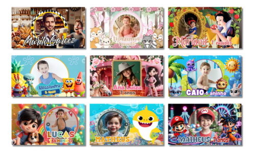 Pack de Projetos para Retrospectiva Animada Editáveis: Canva