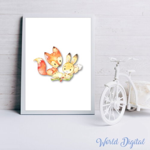 Trio de Quadros Decorativos - Arquivo Digital em PDF