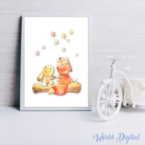 Trio de Quadros Decorativos - Arquivo Digital em PDF