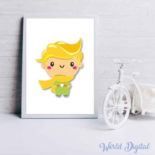 Trio de Quadros Decorativos - Arquivo Digital em PDF
