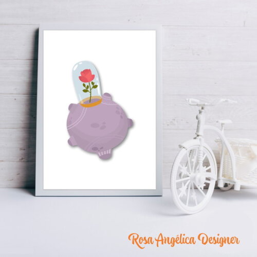 Trio de Quadros Decorativos - Arquivo Digital em PDF