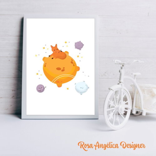 Trio de Quadros Decorativos Personalizado - Arquivo Digital