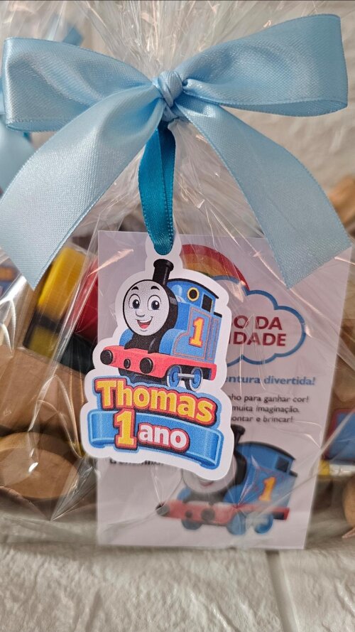 Kit Pintura Trem 2 Vagões - Tema Trenzinho