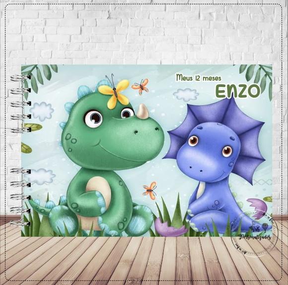 Albúm de Mesversário Dino Baby