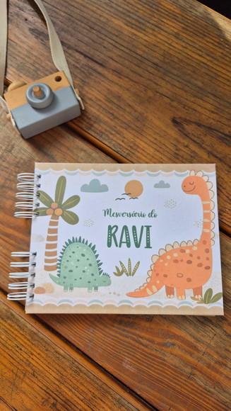 Albúm de Mesversário Dinossauros