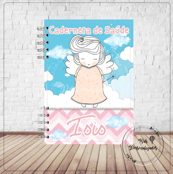 Caderneta de saúde Anjo menina