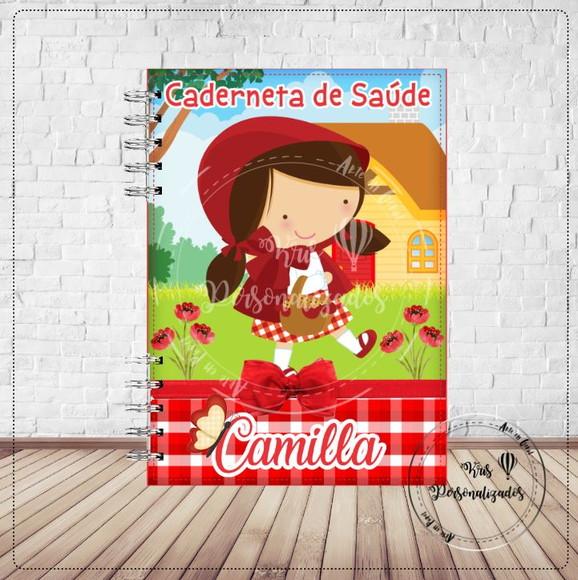 Caderneta de saúde Chapeuzinho Vermelho