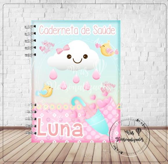 Caderneta de saúde Chuva de Amor Menina