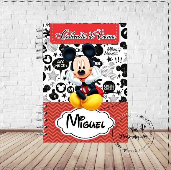 Caderneta de saúde Mickey