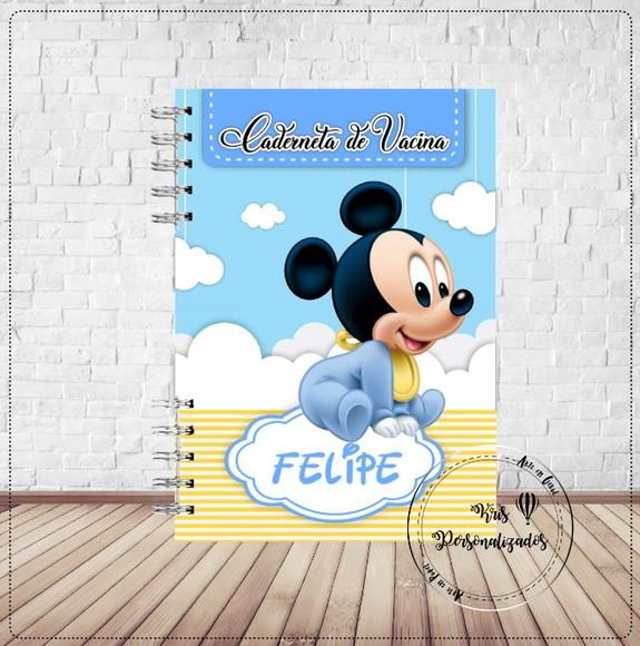 Caderneta de saúde Mickey Baby
