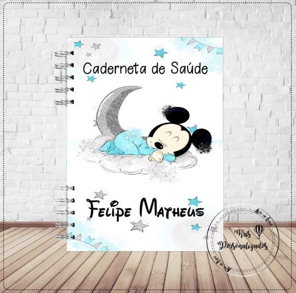 Caderneta de saúde Mickey Baby