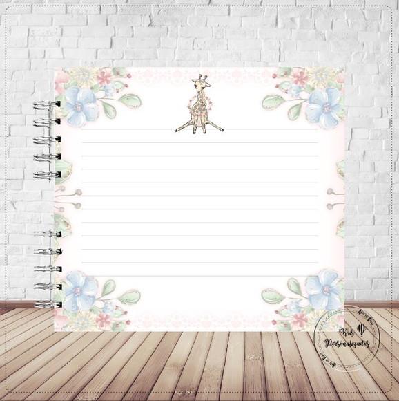 Caderno de Assinaturas Girafinha