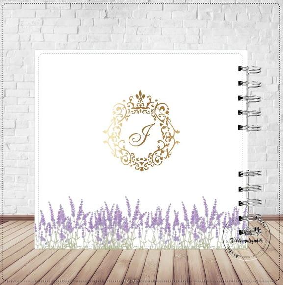Caderno de assinaturas Floral Júlia