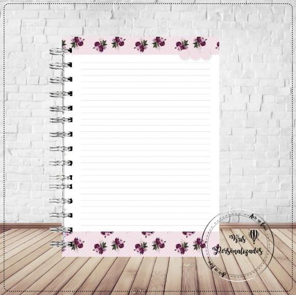 Caderno Flores