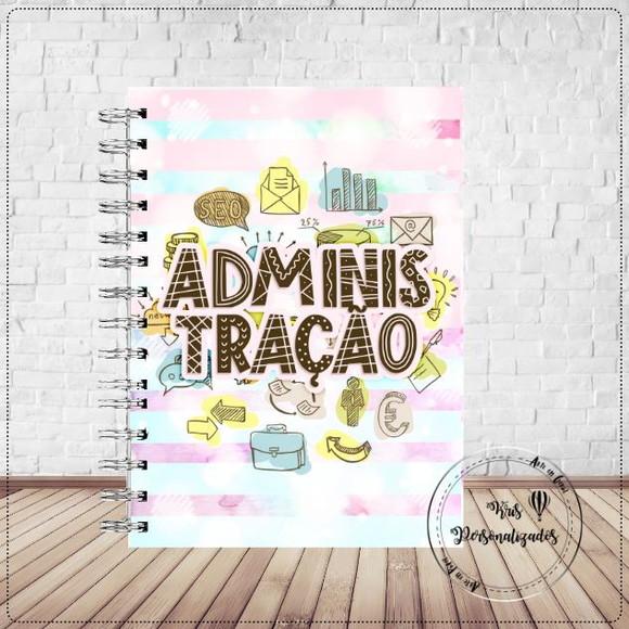 Caderno Personalizado Administração