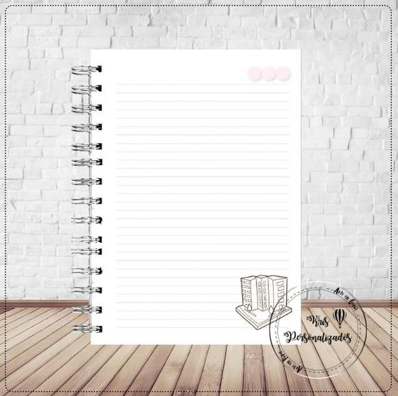 Caderno Personalizado Arquitetura