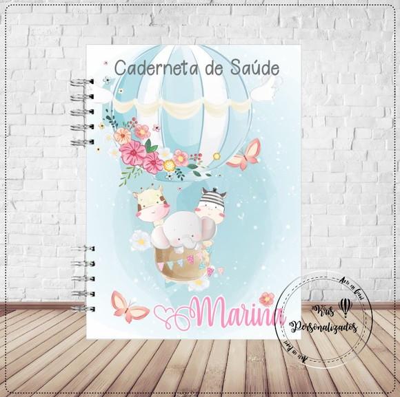 Kit Livro do Bebê + Caderneta de Saúde - Bichinhos Baloeiros